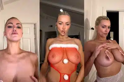 Lindsey Pelas – Christmas Livestream