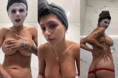Mia Khalifa – Face Mask Nipslip