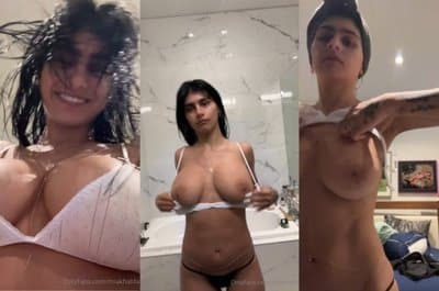 Mia Khalifa – Post Shower Tease