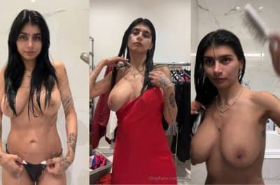 Mia Khalifa – Red Dress PPV Video