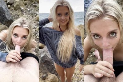 Trippie Bri – Beach Blowjob Video