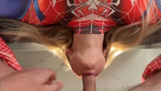 Coco_Koma – Spider Girl Fucked And Facial Sextape