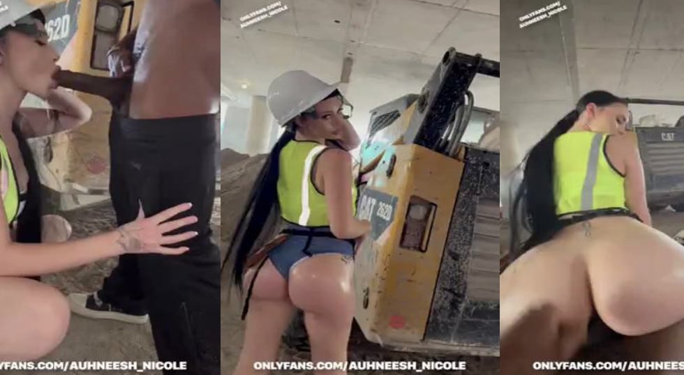 Auhneesh Nicole – Construction Sex Tape