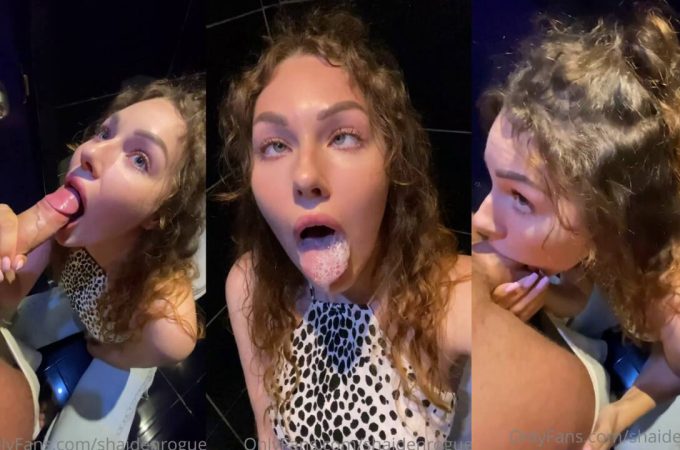 Shaiden Rogue – Bathroom Blowjob Video