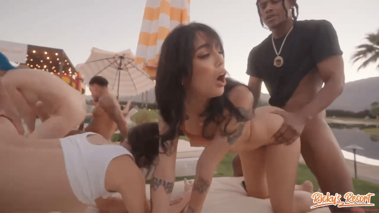 Kylie Rocket – Gangbang Episode On RickysResort